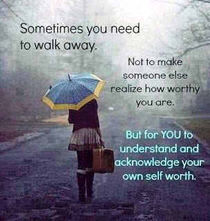 walk away